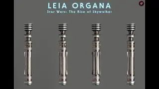 Leia Organa Rise of Skywalker Lightsaber Mod by Genezhine - Star Wars Battlefront 2