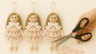 I Made 50 Dolls From Scrap Fabric and Sold Them All! | DIY Fabric Doll Idea