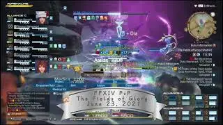 2 of Us in a Party - Platinum Wolf and I - FFXIV PvP - Frontlines - Win - PS5 Gameplay