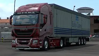 Euro Truck Simulator 2 | Iveco Stralis Hi Way | Lile Rousse to Bourges Part 2/2