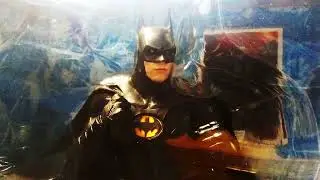 McFarlane Toys   The Flash Keaton Multiverse Batman 12 Inch Statue with Flexible Cape!!