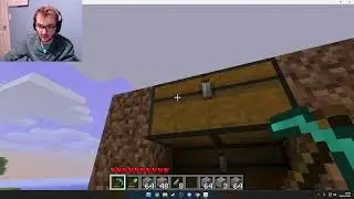 Beta Minecraft Vibing! Digging A GIANT Hole! [ALPHASTORM LIVE]