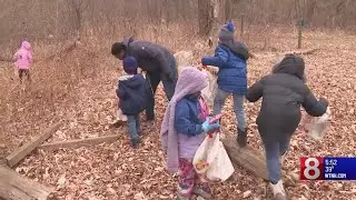 Connecticut Families: Students, teachers revitalize nature trail at Keney Park in Hartford