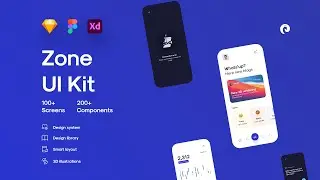 Zone UI kit ― 100+ screens article & blog app UI Kit