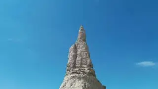 Chimney Rock, Landmark, Nebraska. Mormon, Oregon Trail.