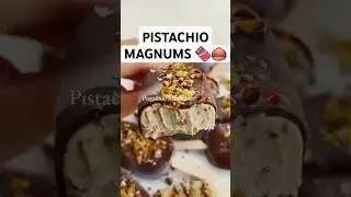 PISTACHIO MAGNUMS (paleo, vegan, gf) 🍫🌰recipe below👇#shorts #easyrecipe