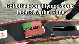 RoboRace Qualifying Round in TechTonic 2k19 @ SITS Narhe, Pune By Harshal More