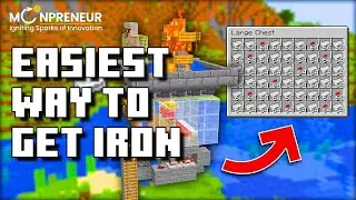 Crafting Iron Ingots in Minecraft | Ultimate Tutorial&nbsp;&&nbsp;Gameplay