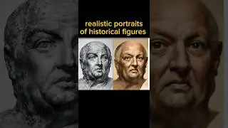 realistic portraits of historical figures #shortvideo #viral #youtubeshorts  #deepmeaningpictures