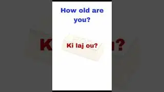 English and Haitian course. Kou Angl&egrave; ak Ayisyen. Lesson/leson#17