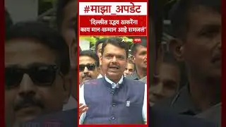 Devendra Fadnavis On Uddhav Thackeray : 'दिल्लीत उद्धव ठाकरेंना काय मान-सन्मान आहे समजलं'