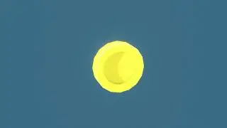 Lowpoly 3d coin