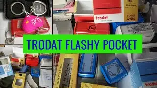 how to make trodat Flashy Pocket with quick ink #trodat