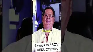 6 Ways to Prove your deductions #taxreturn #pillatalkstaxes #irs