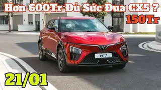 Gi&aacute; Khuyến Mại VInfast VF7 Cuối  Th&aacute;ng 1. C&ograve;n Hơn 600Tr Đủ Sức Đua CX5, Gi&aacute; Lăn B&aacute;nh Mới | CarTVnew