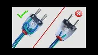 How to Connect The Two Pin Plug Of Electric Wire || Amazing Electrical Life Hacks || Tips And Tricks
