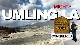 Conquering Umling La: Hanle to Nurbula Top | Highest Motorable Pass in The World | #RovoholicNikhil