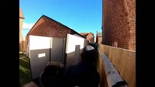 Garden shed building time lapse