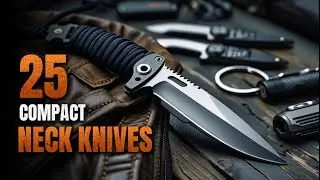 25 Compact Neck Knives for Self Defense & EDC