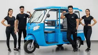 Electric Ride 2026 Mini MTTO Smart Rickshaw | New Electric Auto Review & Full Features