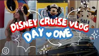 Disney Cruise Vlogs Day 1 - My first time on the Fantasy!