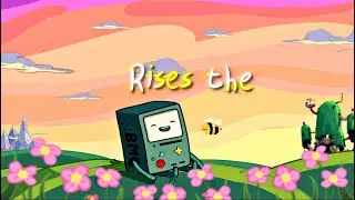 Adventure Time BMO edit | rises the moon BMO ai cover