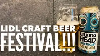 Lidl Craft Beer Festival | Stewart Brewing Talking Head American Pale Ale