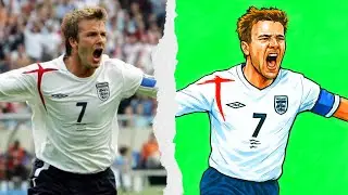 David Beckham Portrait Drawing &mdash; Football Legend & Style Icon