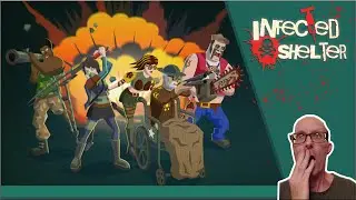 Kicking Zombie Butt In A Wheelchair | Infected Shelter Gameplay