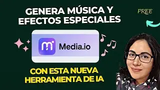 Genera M&uacute;sica y Efectos Especiales con Inteligencia Artificial con MEDIA IO