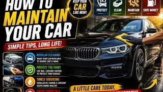 How to maintain a car! Apni car ko kaise maintain rakhe#car 