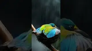 Stunning & Unbelievable! Mother Nature&rsquo;s Greatest Protector!#ai #shorts  #birdcommunity #birds