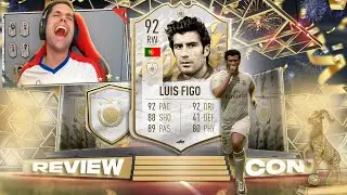 FIFA 22 | LU&Iacute;S FIGO 92 - ICON PRIME | PLAYER REVIEW I FIFA 22 ULTIMATE TEAM