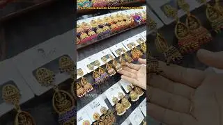 Traditional Golden Temple Jhumka  | lakshmi Jhumka | The earrings factory &reg; #jhumka #earrings