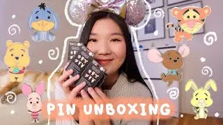 Disney Loungefly Winnie The Pooh Baby Character Mystery Blind Box Pin Unboxing!