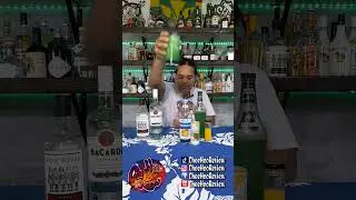 Six In The Jungle 21+content #Vodka #Rum Blue #Caracao #Midori Lime OJ #Pineapple drink responsibly
