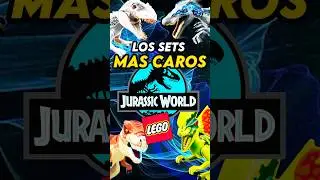LOS SETS DE LEGO MAS CAROS DE JURASSIC WORLD 💰 #legojurassicworld #lego #dinosaurios #figuras