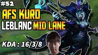 AFS KURO - LEBLANC MID - KR CHALLENGER SEASON 8