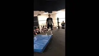 Rey Mysterio's Son Dominic Training