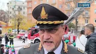 Cosenza: i vigili del fuoco celebrano la patrona Santa Barbara, comandante «favorire la prevenzione»
