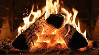 1 Hour 18 Minutes of Relaxing Fireplace Crackling 🔥 Deep Focus, Meditation & Stress Relief