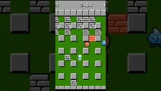 Bomberman stage 2 #nintendo #bomberman #dynablaster #gaming #gameshorts #games