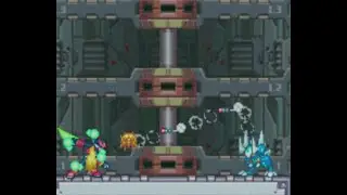 Mega Man Zero 3 - Childre Inarabitta Boss Fight (No Damage / Flooded)