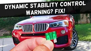 Why Dynamic Stability Control Warning BMW X3 X4 2010 2011 2012 2013 2014 2015 2016 2017 2018