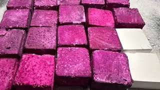 Pink gritty reforms with freshies 
