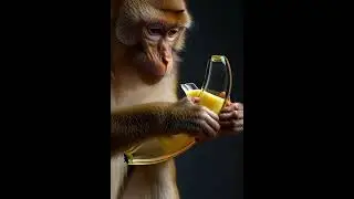 glass ka banana bandar kha raha hai #cartoon #animation #learning #kidsvideo #cute #monkey #funny