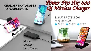 AMKETTE Power Pro Air 600 Qi Certified Wireless Charging Pad | Best Wireless Charger