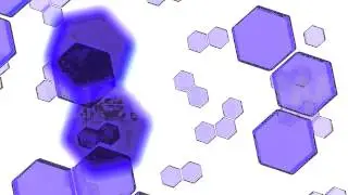 Stock Footage : Hexagon chemical atomic medical Ab4