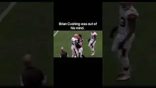 Crazy NFL moments, Brian Cushing headbutt- HD. #nfl #football #funny #memes