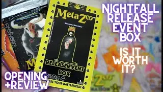 MetaZoo: Открытие коробки с событием &laquo;Сумерки&raquo;! Стоит ли оно того? Уникальные карты +3 набора! Первое открытие